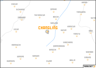map of Changling