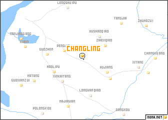 map of Changling