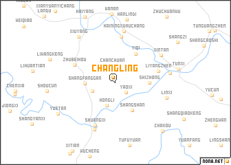 map of Changling