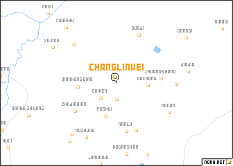 map of Changlinwei