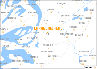 map of Changlinzheng