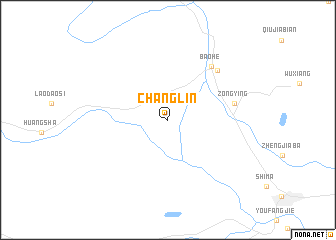 map of Changlin