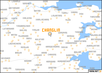 map of Changlin