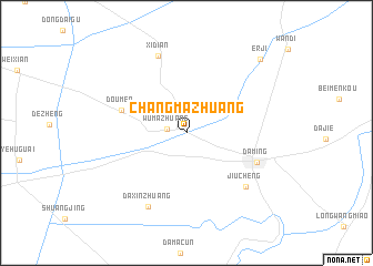 map of Changmazhuang