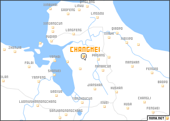 map of Changmei
