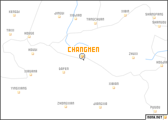 map of Changmen