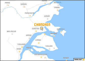 map of Changmen