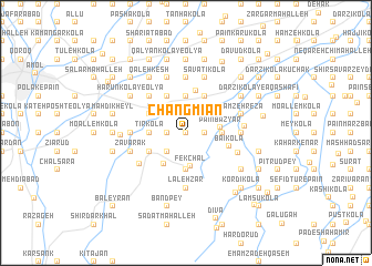 map of Chang Mīān