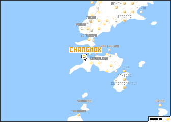 map of Changmok