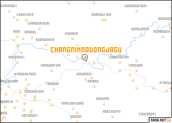 map of Changnim-nodongjagu