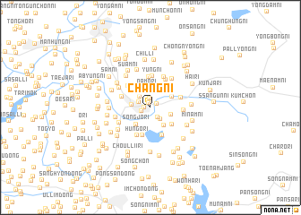 map of Chang-ni