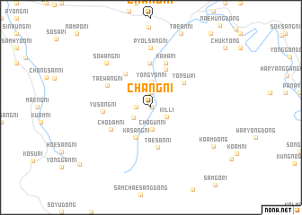 map of Ch\