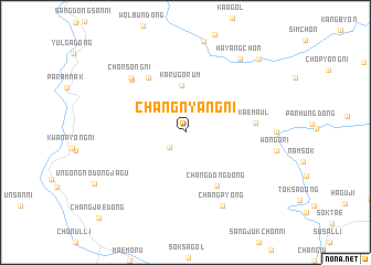 map of Changnyang-ni