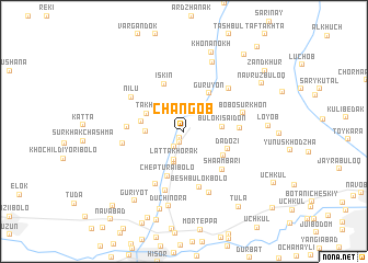 map of Changob