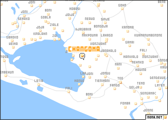 map of Changoma