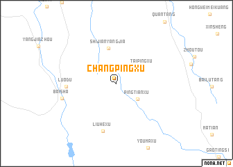 map of Changpingxu