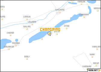 map of Changping