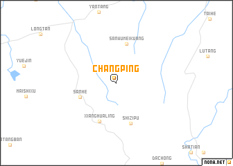 map of Changping