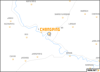 map of Changping