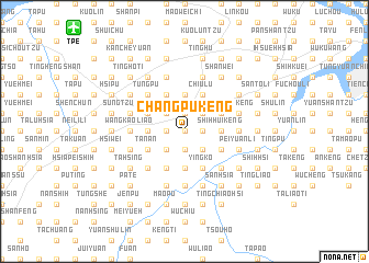 map of Chang-p\