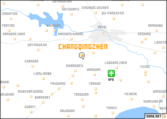 map of Changqingzhen