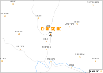 map of Changqing