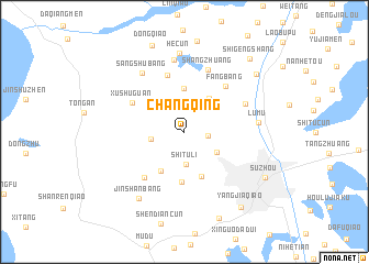 map of Changqing