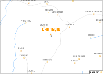 map of Changqiu