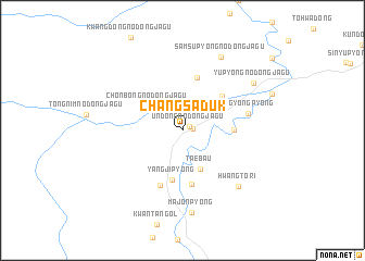 map of Changsadŭk
