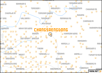 map of Changsaeng-dong