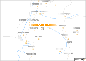 map of Changsaeng-dong