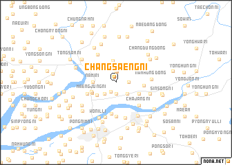 map of Changsaeng-ni
