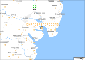 map of Changsaengp\