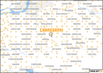 map of Changsan-ni