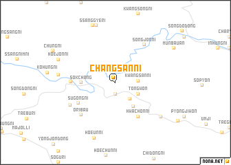 map of Changsan-ni