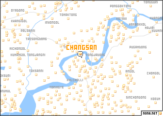 map of Changsan