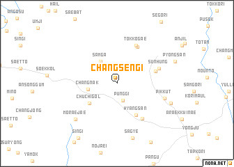 map of Changsengi