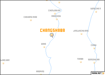 map of Changshaba