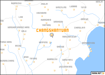 map of Changshanyuan