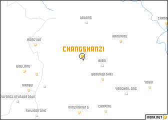 map of Changshanzi