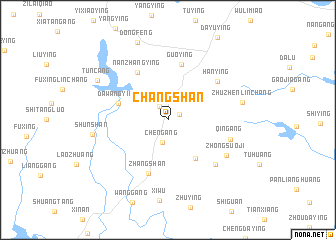 map of Changshan