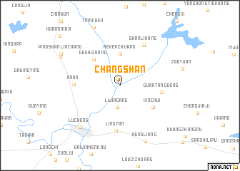 map of Changshan