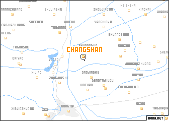 map of Changshan