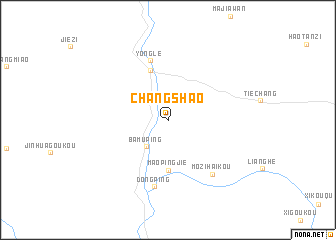 map of Changshao