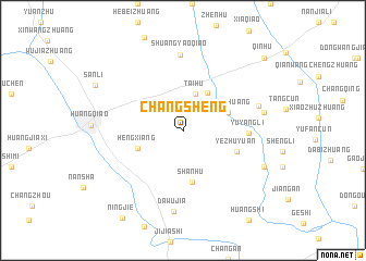 map of Changsheng