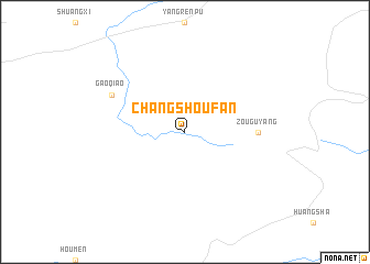 map of Changshoufan