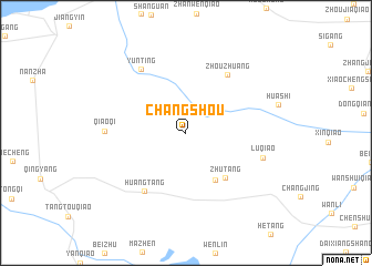 map of Changshou