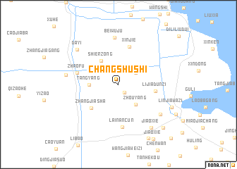 map of Changshushi