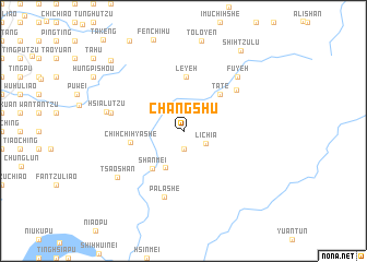 map of Chang-shu