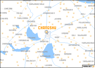 map of Changshu